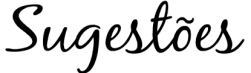 sugestoes